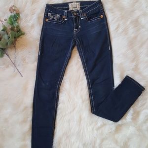 Big star Dark skinny jeans